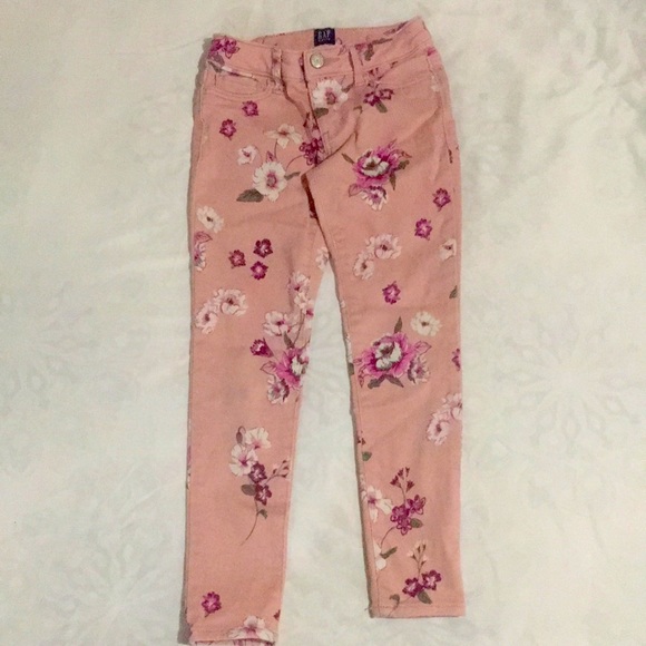 Pink flowers pants - Picture 1 of 1
